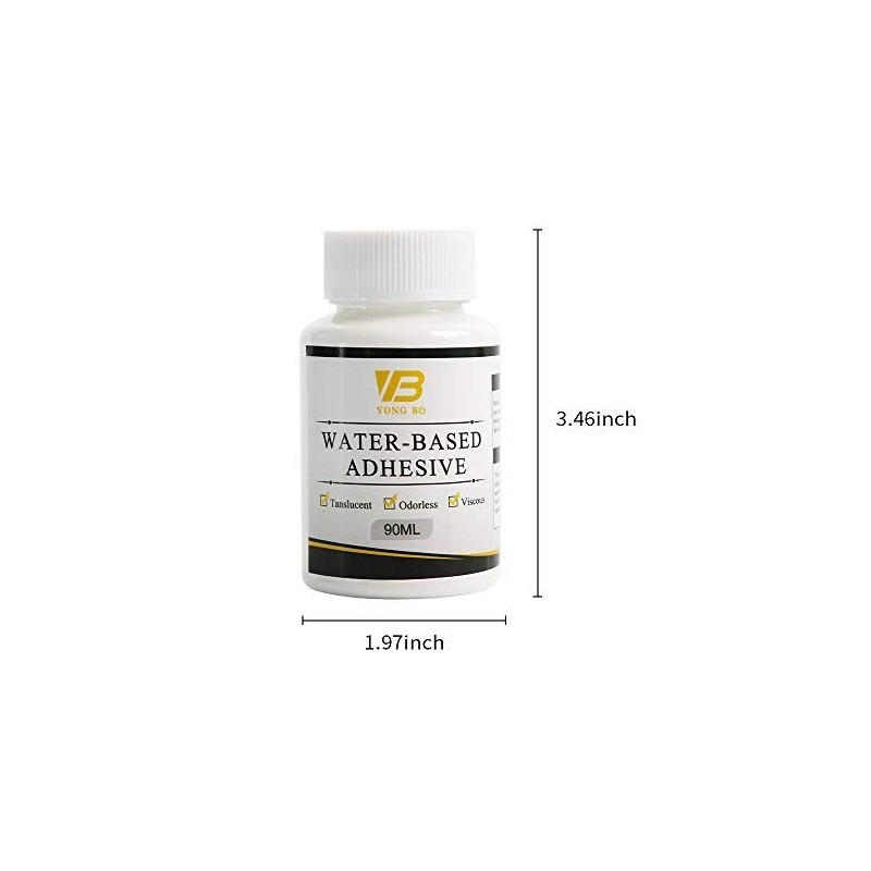 YongBo Gilding Adhesive Kit, Gold Leaf Sheets Glue, Gold Foil