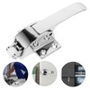 ULTECHNOVO Replacement Freezer Door Handle Metal Cooler Door Latch Easy
