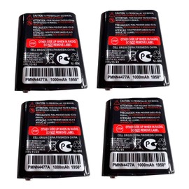 NEAFAZA PMNN4477AR PMNN4477A 3.6V 1000mAh Ni-MH Battery Pack Compatible with Motorola Talkabout T200 T400 T500 T600 T800 T62 T82 T92 T260 T460 T480 Walkie Talkies (4-Pack)