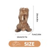 ALL FOR PAWS Pet Plush Rabbit Toys with Squeaker, Durable