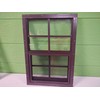 Shed Windows 14 x 21 White/Brown J-Lap Mount (Brown)