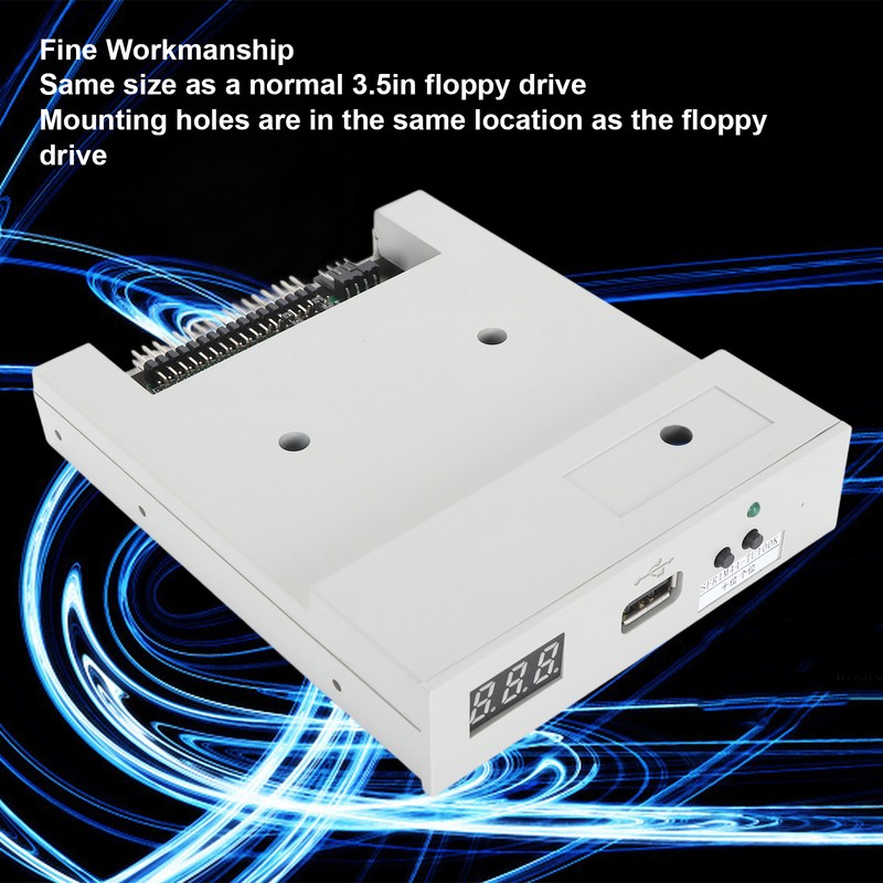 SFR1M TU100K Floppy Emulator Support 1000 Partitions USB Flash Disk