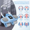Automatic Rebound Ab Roller Wheel with Elbow Support - PVC,