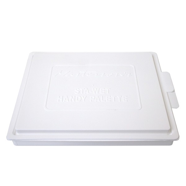 Masterson Sta-Wet Handy Palette Airtight Paint Palette Keeps Paint Fresh for Days 8.5X7 Inches