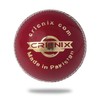 Cricnix Cricket Ball Elite Red Leather 5oz (6-Pack) for Women
