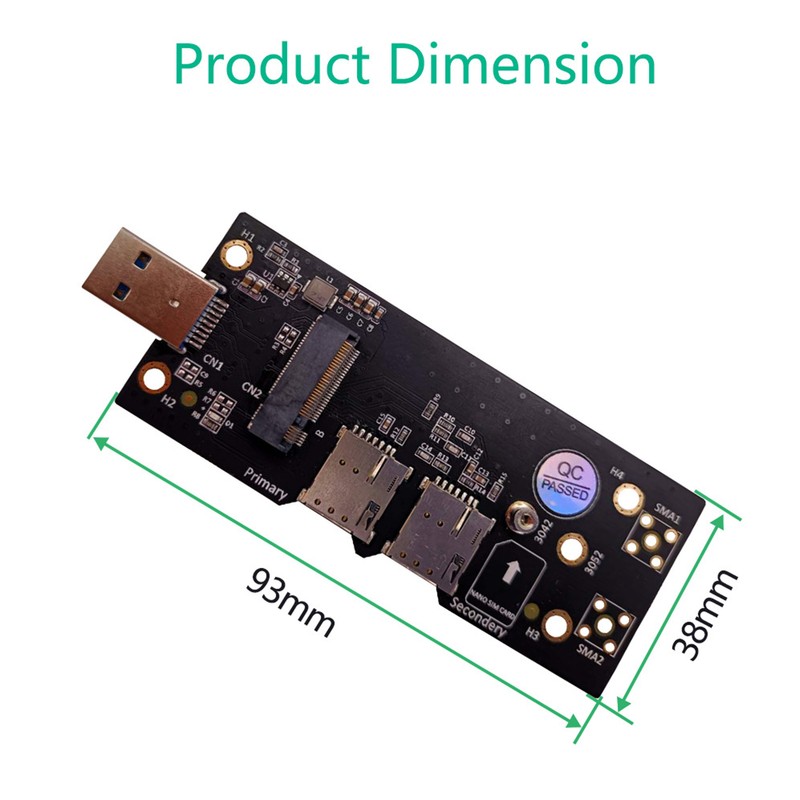 M.2 to USB 3.0 Adapter NGFF Key B 3G/4G/5G Riser