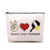 CEASQVAA Ball Gifts for Women Ball Player Makeup Bag, Gifts