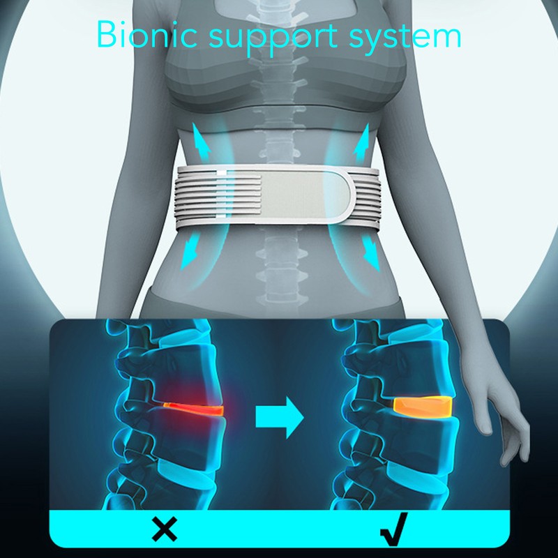 Lumbar Support Belt Breathable Ergonomic High Elasticity Waist Protection Belt