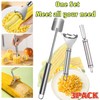 Corn Peeler 3PCS Stainless Steel Corn Peeler,Stripper Tool and Corn