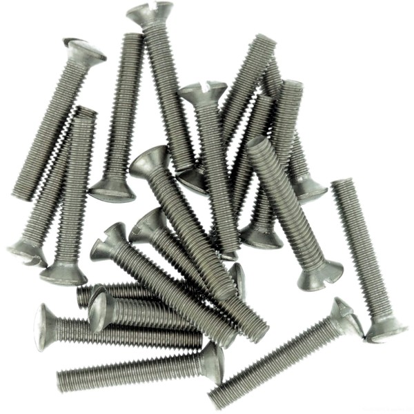 M6 (6mm x 60mm) Slot Raised Countersunk Machine Screw (Bolt)