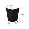 CC wonderland zone 24pcs Black Mini Popcorn Boxes Paper Popcorn