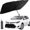 Foldable Car Windshield Sunshade, Front & Rear Window Sunscreen, Car