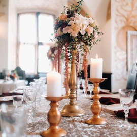 Pillar Candles White, Unscented Pillar Candles Bulk, 2.8x6 inch | 75 Hours Burning | Set of 6, Dripless and Smokeless Tall Pillar Candles, for Dinner Table, Wedding, Spa, Aromatherapy, Party