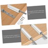 Operitacx 2 Sets Schranktür Magnete Latch Magnetic Touch Catch Aluminiumlegierung