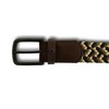 KARMA.DIEM Stretch Belt Unisex Fabric Belt Elastic Braided Belt -