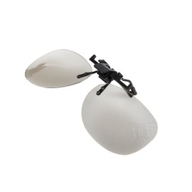 Ultra 2 x 3D Clip On Glasses Flip Up Passive 3D Glasses Men Women Compatible with RealD Cinemas 3D Glasses for TV Movie Glasses For Prescription Glass Wearers Circular Polorised Cinema Glasses