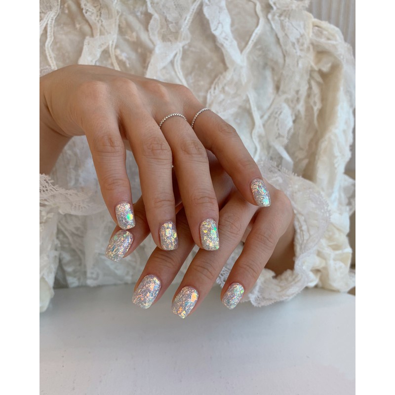 Really strange Real Mysterious Princess Elsa Nail Glitter / 리얼묘해
