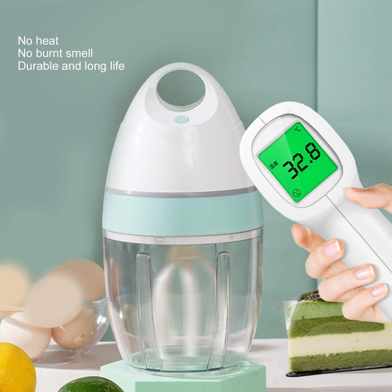 Alvinlite 900 ml Kleiner Stand-Eiermixer, elektrischer Schneebesen, Mini-Mixer-Schaumer perfekt für