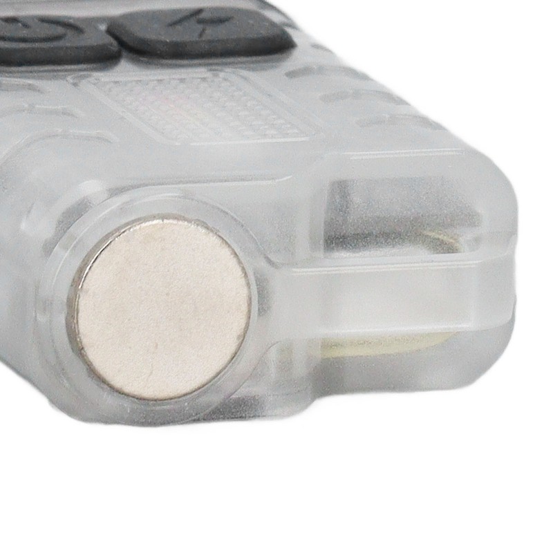 Keychain Flashlight 900LM White LED IP65 Waterproof Magnetic Tail Fluorescent