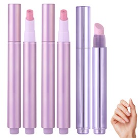 Pack of 3 3-in-1 Cuticle Oil Pen, Cuticle Remover Pen, Nail Care Pen, Exfoliating, Brightening and Moisturiser, Nourish the Nail Bed and Nail Edge, for Dry, Damaged Nails