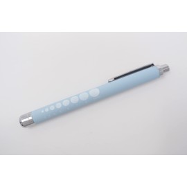 Umed Boeki Lightweight White LED Penlight Rubber Look Retractable Switch SM-311IB
