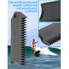 4 Pack Wax Comb with Fin Key, SUP Surf Board