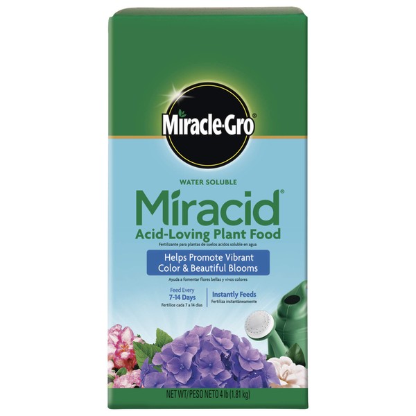 Miracle-Gro Water Soluble Miracid Acid-Loving Plant Food, 4 lb