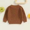NEVUQO Newborn Toddler Baby Boy Girl Thanksgiving Outfit Knit Sweater