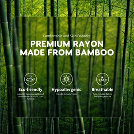 Aomloge PuppyPaws Baby Sleep Sack 2-Pack Set, Transitional Swaddle, Sleep Sack 9-15 Months, Wearable Blanket Baby with 2-Way Zipper Summer, 95% Rayon derived from Bamboo, 5% Spandex