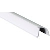 Slide-co P-7867 Snap In Rigid Vinyl Glass Retainer, 72", White