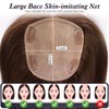 starluck Hair Toppers for Women with Bangs, 5"*5.5"Large Coverage Ombre