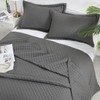 HOMBYS 3 Piece Oversized King Quilt Set Bedspread 128x120 Reversible