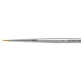 Jacksons Silverline Watercolour Brush: Series 986 Round: Size 1