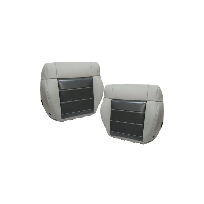 NLQR Driver & Passenger Side Bottom Replacement Seat Cover Leather