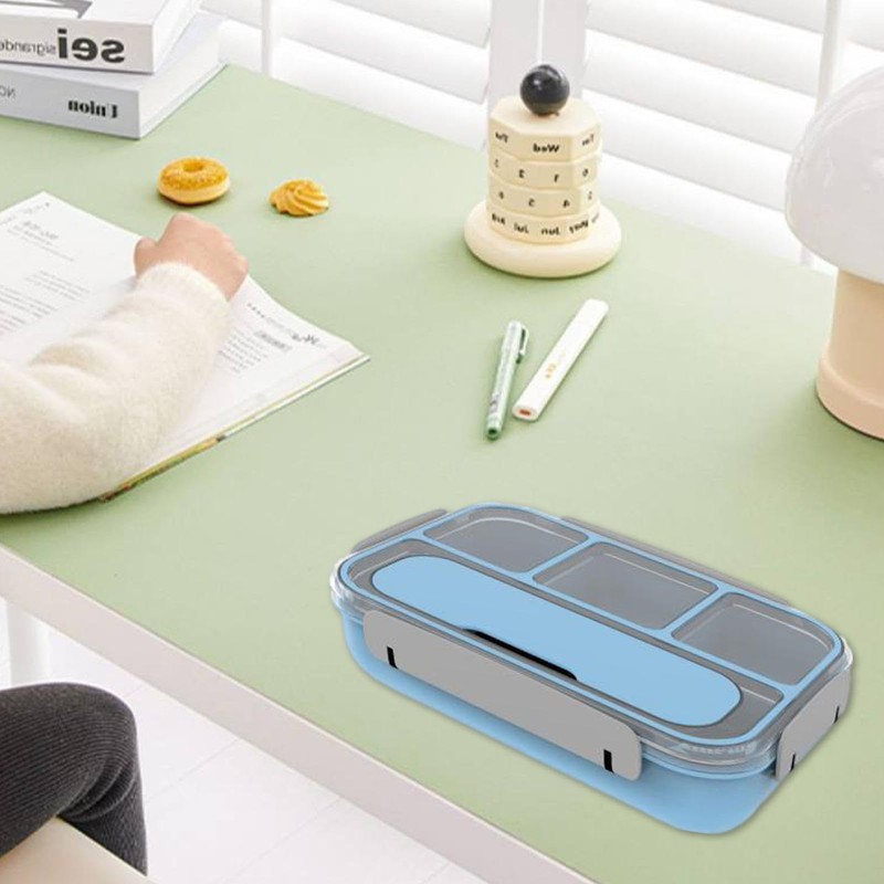 Leak Proof Lunch Box - Leak-Proof 4 Grids Divided Lunch