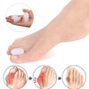 4pair Separator Corrector Protector Pain Bunion Gel Straightener Toe Spreader