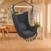 Unbranded Hammock Chair Swing Hanging Rope Net Chair Porch Patio