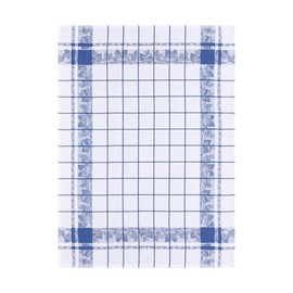 Le Jacquard Francais Towel Strawberry Cotton, Cotton, Bleu de France, 60 x 80 cm