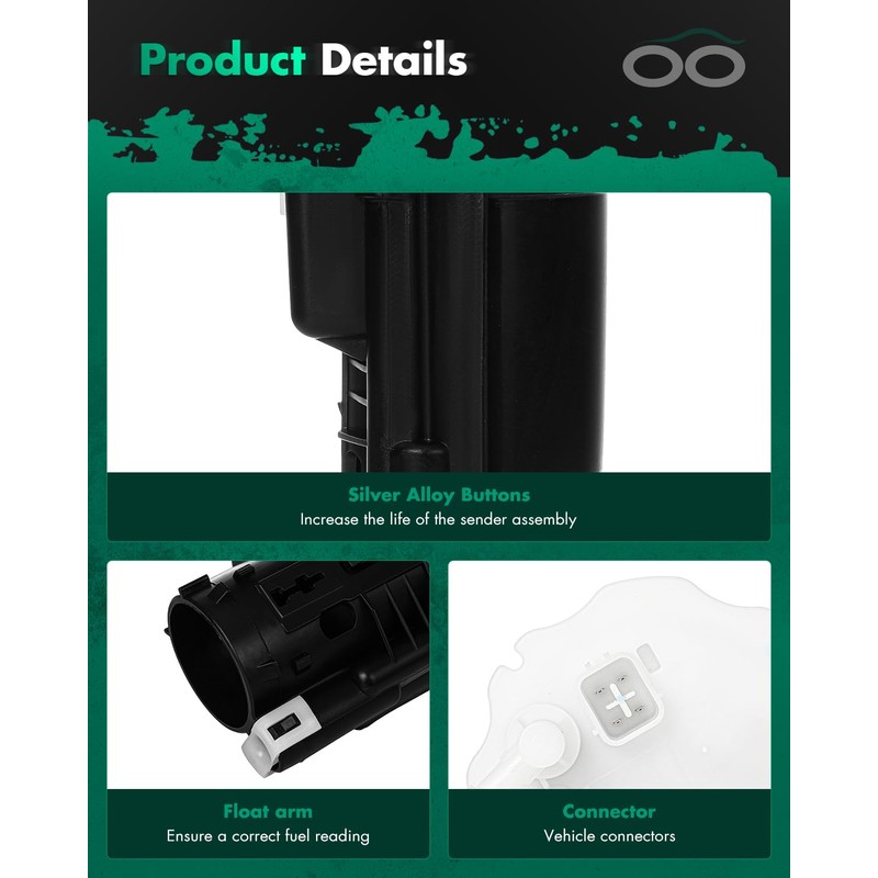 SCITOO Fuel Pump Electrical Assembly High Performance for for Mazda