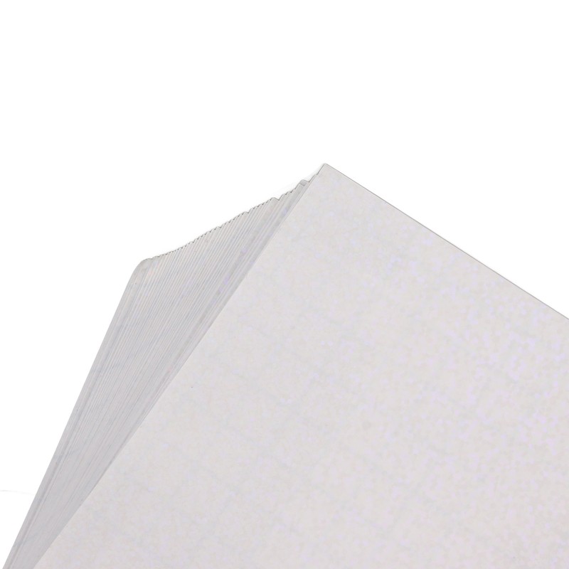 50 Sheets A4 Holographic Cold Laminate Sheet Self Adhesive Waterproof