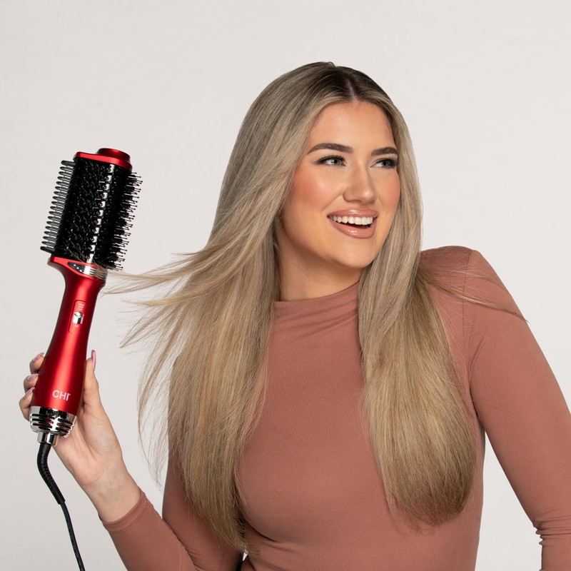 CHI Volume Styler, Blowout Brush for Amplified Volume, Heated Comb