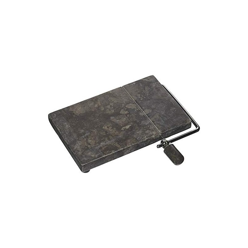Creative Home Charcoal Marble 5" L x 8" W Cheese