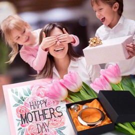 Rose Gold Crystal Rhinestone Lid Bangle Bracelet Flask - 3.5OZ Stainless Steel Wrist Jewelry Flask Set With Funnel