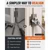Universal Adjustable Door Hinge Wrench Stainless Steel Door Alignment Tool