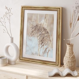 WANDStyle H450 Antique Wooden Picture Frame I Baroque Picture | Frame Made in Germany