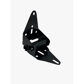 Garage Door Hinge #1 – Black Powder-Coated Steel Replacement Hinge for Sectional Door Rollers