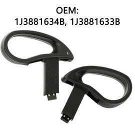 VZU 1 Pair Seat Lever Seat Adjustment for Front Seat Left & Right, Tilting Seat Handle, Replacement Part 1J3881633B 1J3881634B for A1 Sportback Arosa Ibiza III Caddy II Box Fox Lupo New Beetle Polo