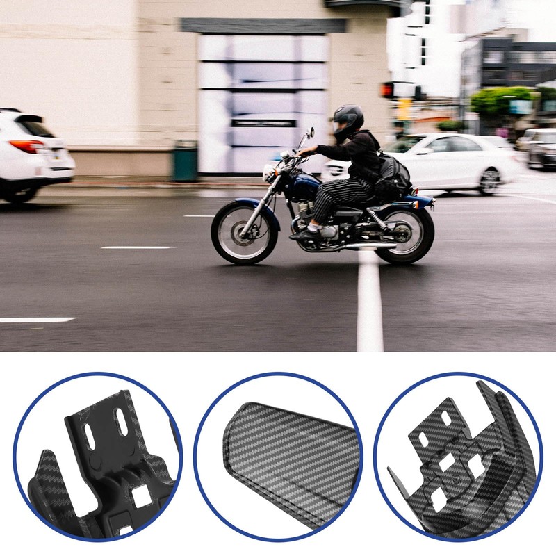 LT Easiyl 1 x carbon fibre motorcycle mudguard, mud flap,