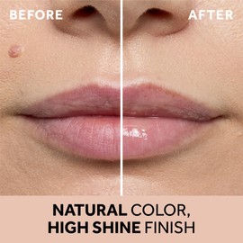 No7 Pro Artist Lip Oil - Hydrating Lip Oil with a High-Shine Finish - Non-Sticky Formula Enriched with Nourishing Ingredients to Improve Lip Hydration - Playful Peach (0.20 fl oz)