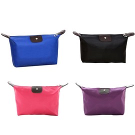 4pcs Kids Toiletry Bag,Kids Wash Bag,Wash Bags for Kids,Wash Bags,Kids Travel Bag,Solid Color Waterproof Wash Bag,Dumpling Shape Make Up Organisers,for Women Girls Kids Convenient Travel Bag